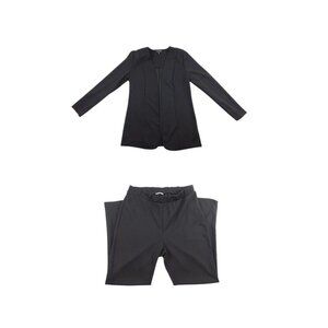 Fashion Nova Black Lounge Blazer & Pants Set | Size XL